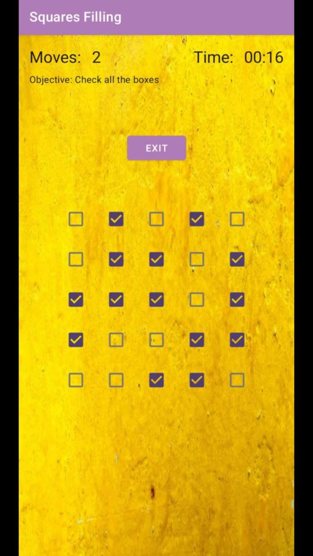 Squares Filling Game Screenshot