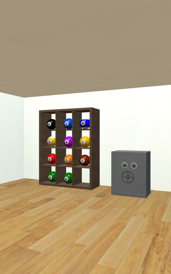 Screenshot of Escape Room "Room K1"