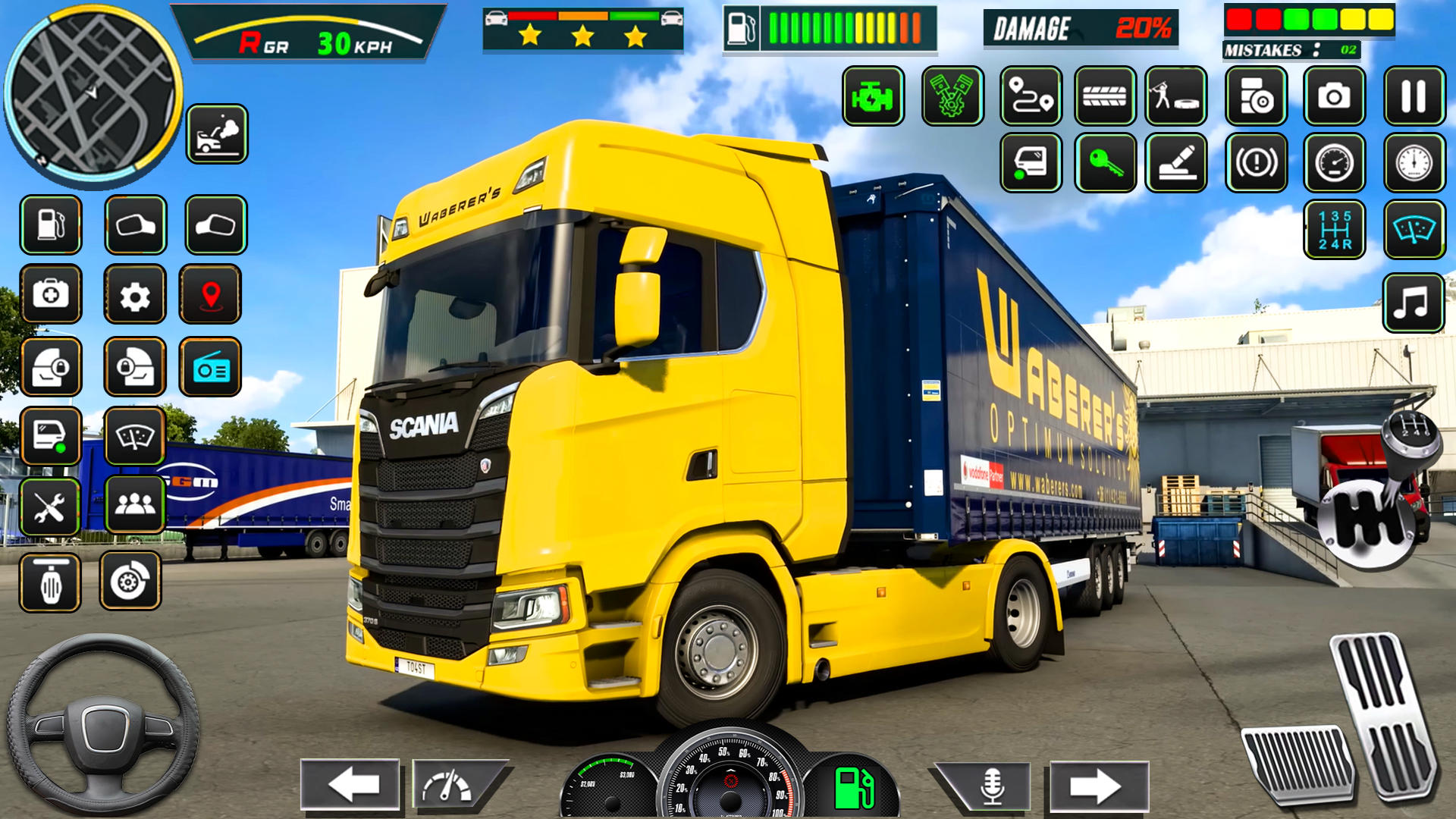Truck Games City Truck Driver ภาพหน้าจอเกม