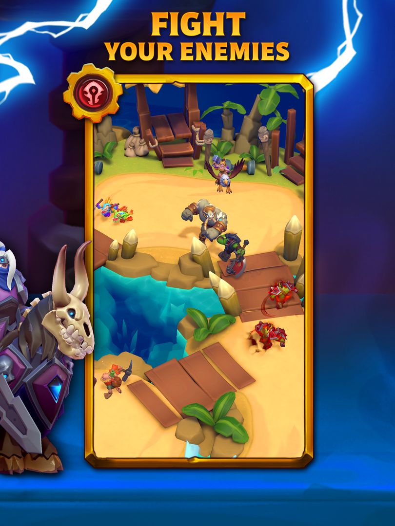 Screenshot of Warcraft Rumble
