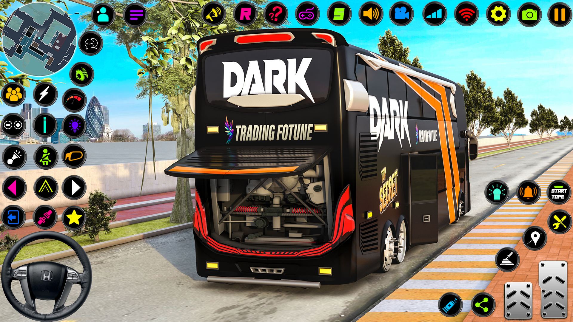 Download do APK de Ônibus escolar dirigindo jogos para Android