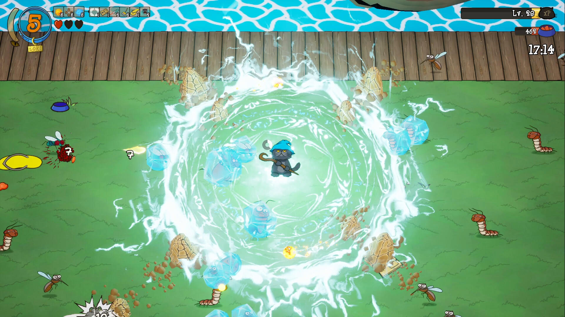 9 Lives to Defend Game Screenshot