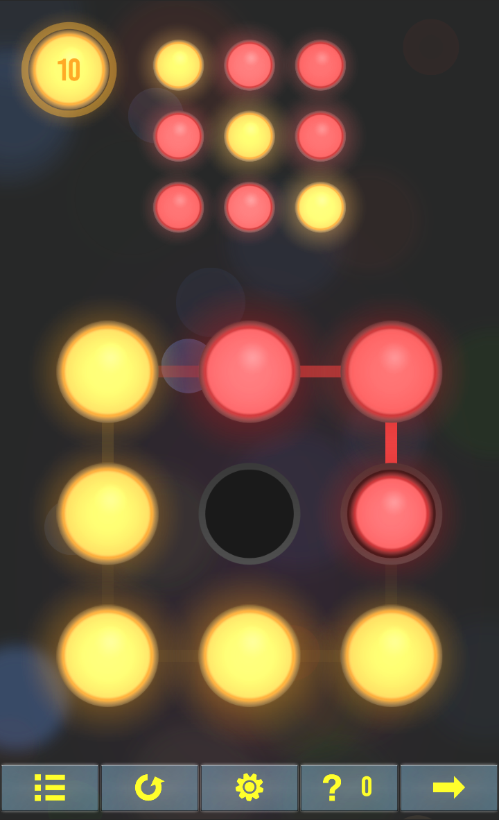 Screenshot 1 of Neon Hack: 패턴 잠금 게임 1.03