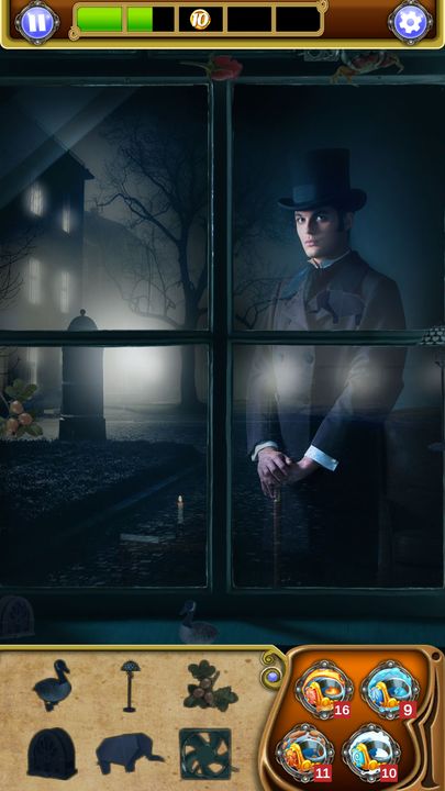 Hidden Object: Ghostly Manor Game Screenshot