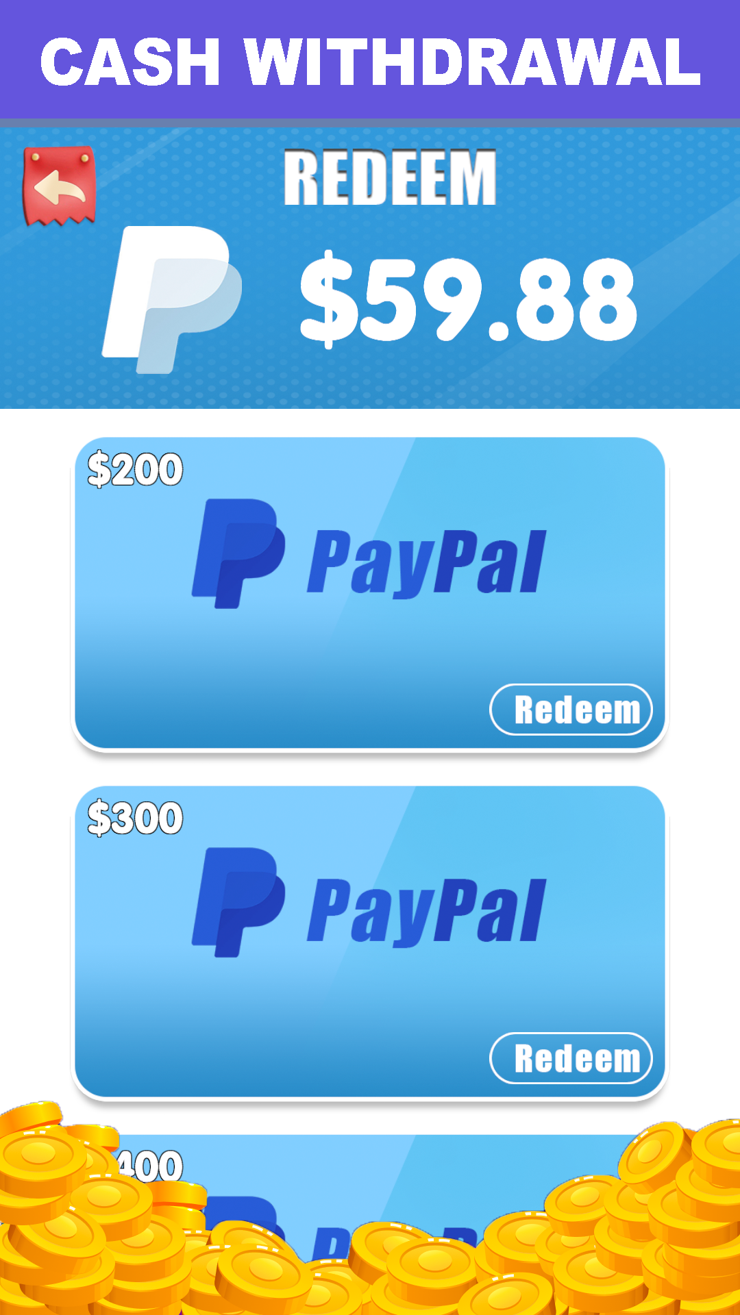 Screenshot 1 of Parafuso de dinheiro: ganhe dinheiro real 0.1
