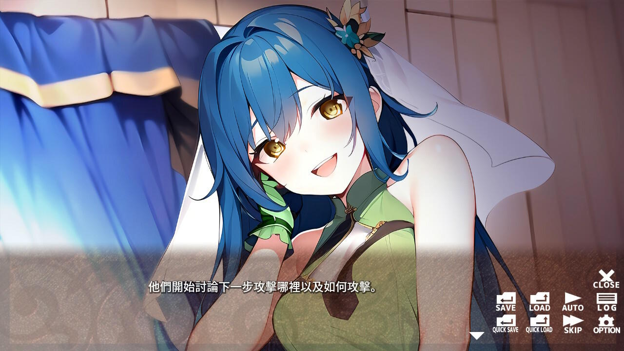 Screenshot of 強運傭兵と宝石の姫騎士 - Fortunate Duo -