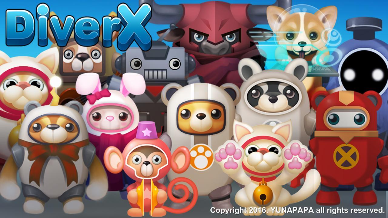 DiverX Game Screenshot