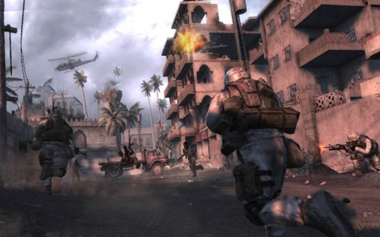 Modern strike Action Mountain FPS Commando ภาพหน้าจอเกม