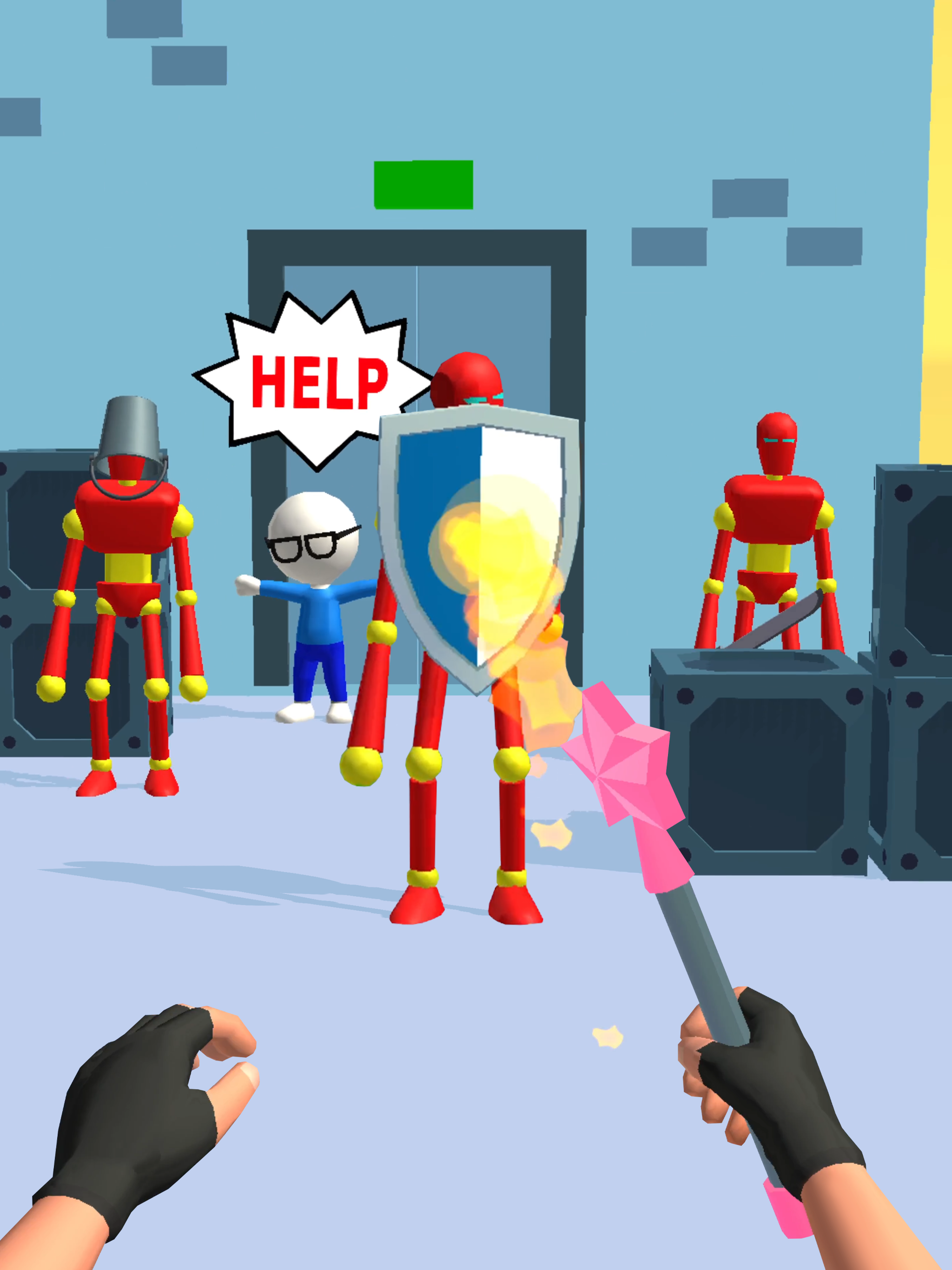 ガンマスター3D：撃ち落とせ ゲームのスクリーンショット