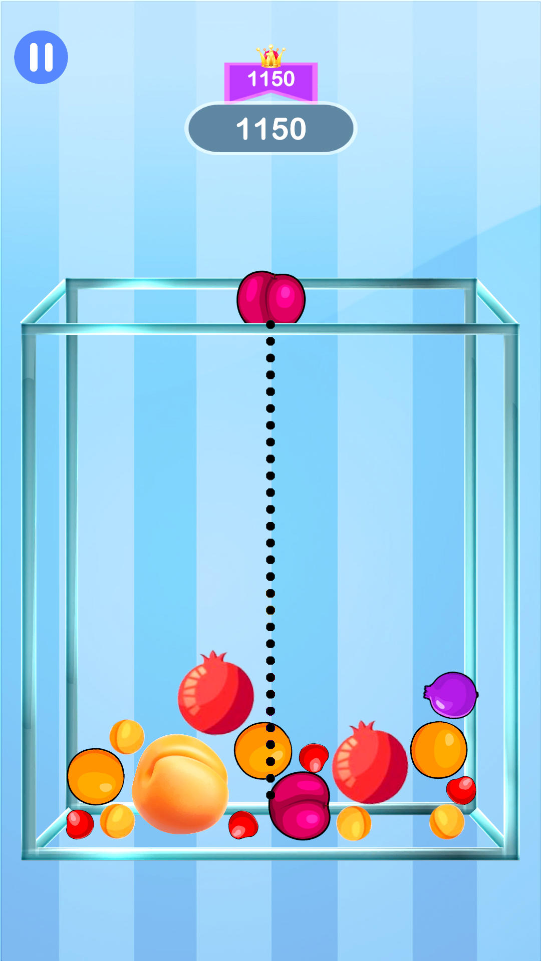 Fruit Drop Merge: Juicy Melon Game Screenshot