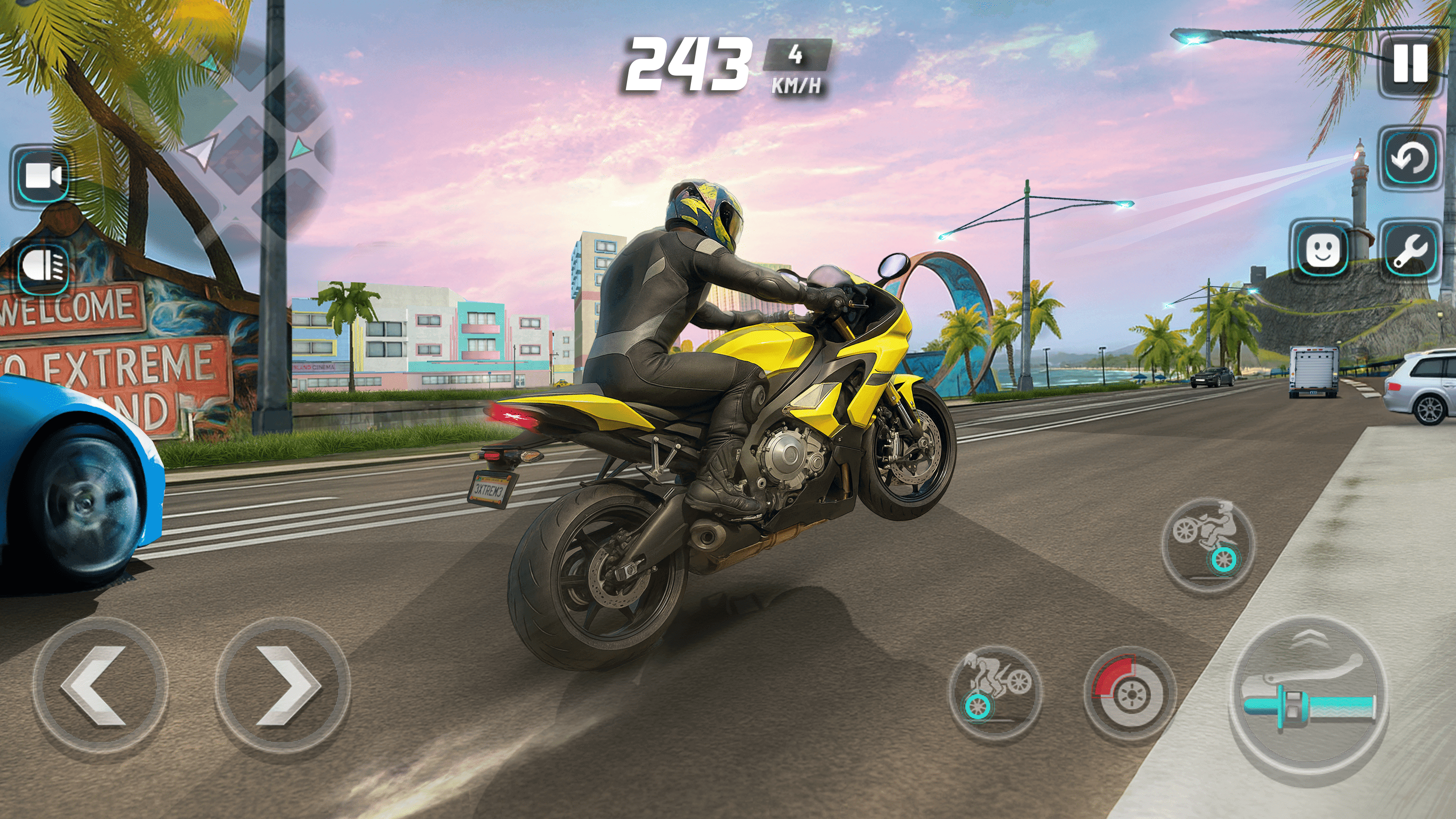 Extreme Motorcycle Simulator 게임 스크린샷
