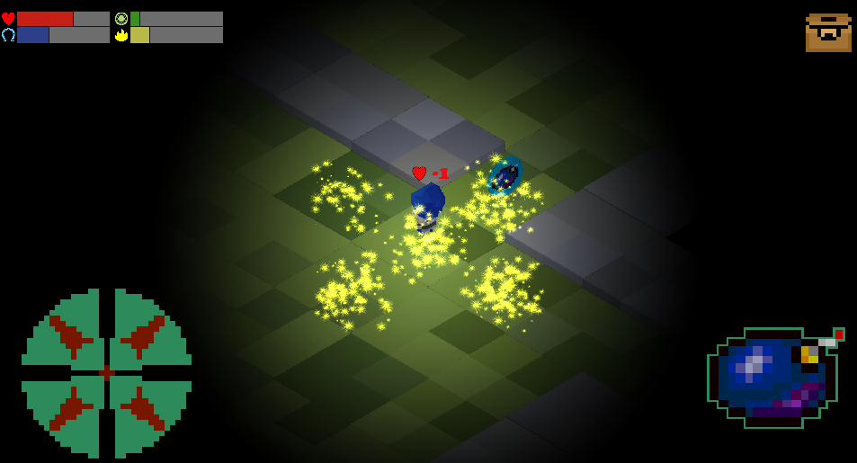 Cuplikan Layar Game 炸P超人