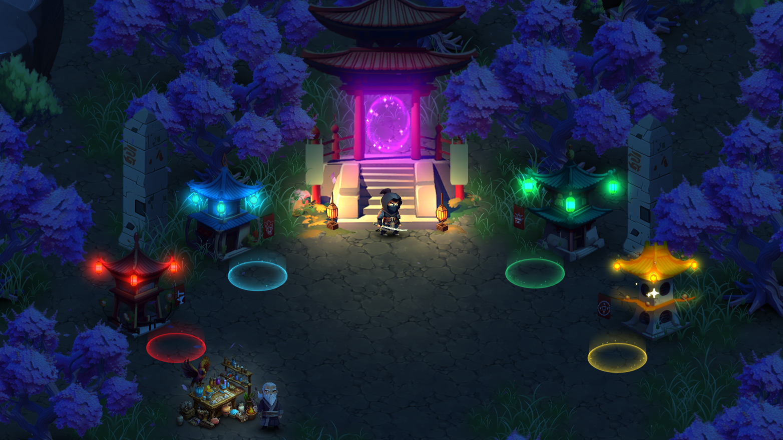 Screenshot of Ninja Alien: Survival Arena