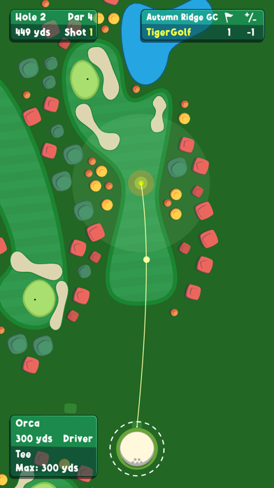 Captura de Tela do Jogo Bogey Royale