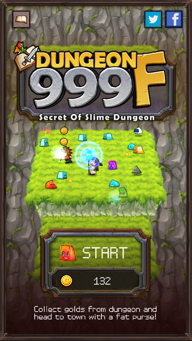 Dungeon999 Game Screenshot