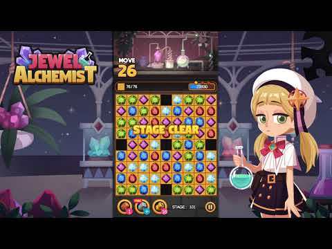  ภาพหน้าจอของวิดีโอ Jewel Alchemist : Match 3