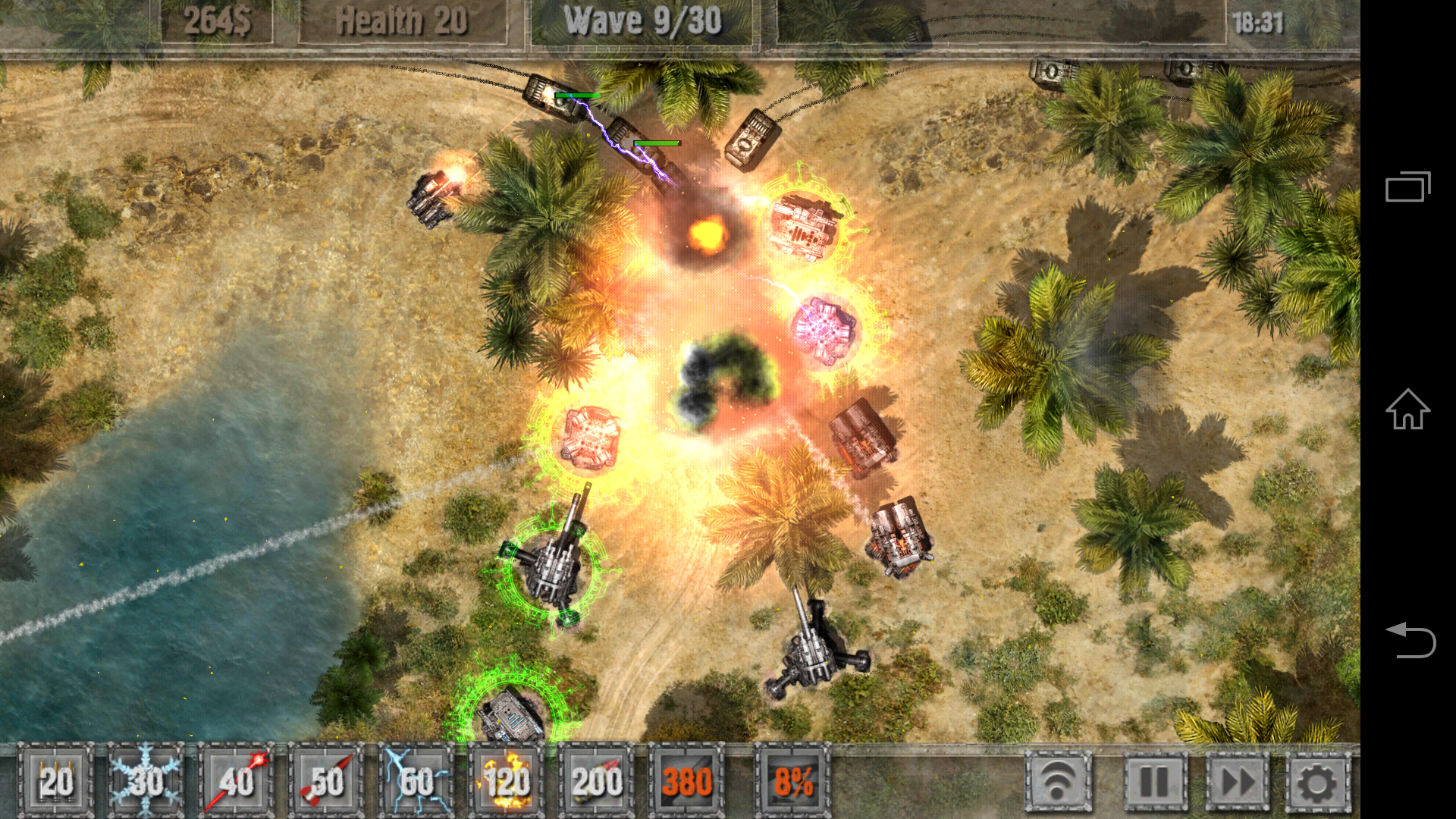Defense Zone 2 HD Game Screenshot