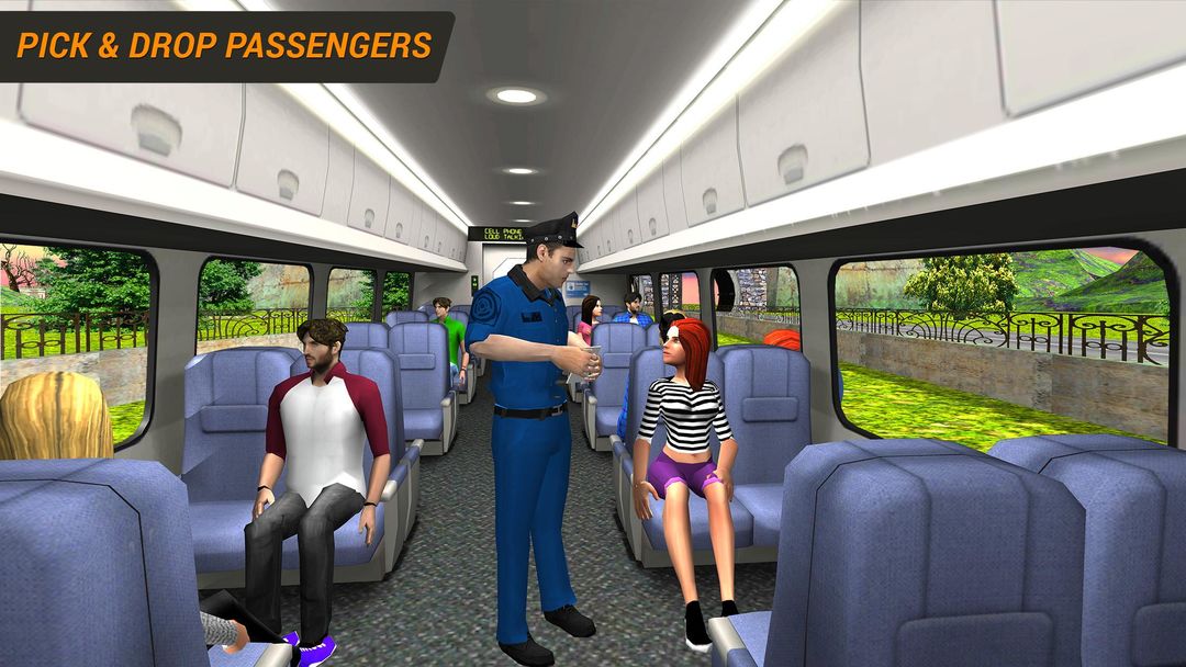 기차 시뮬레이터 무료 2018 - Train Simul 게임 스크린 샷