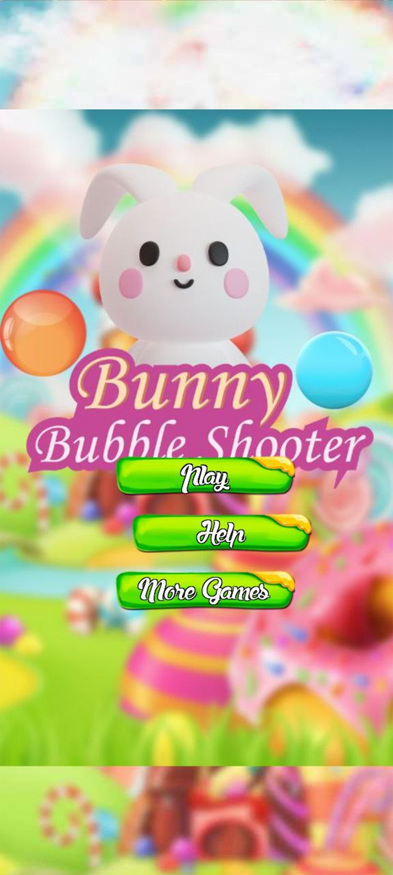 Bunny Bubble Shooter Game Screenshot