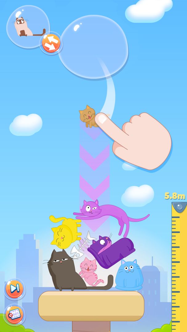 Screenshot of Cat Stack