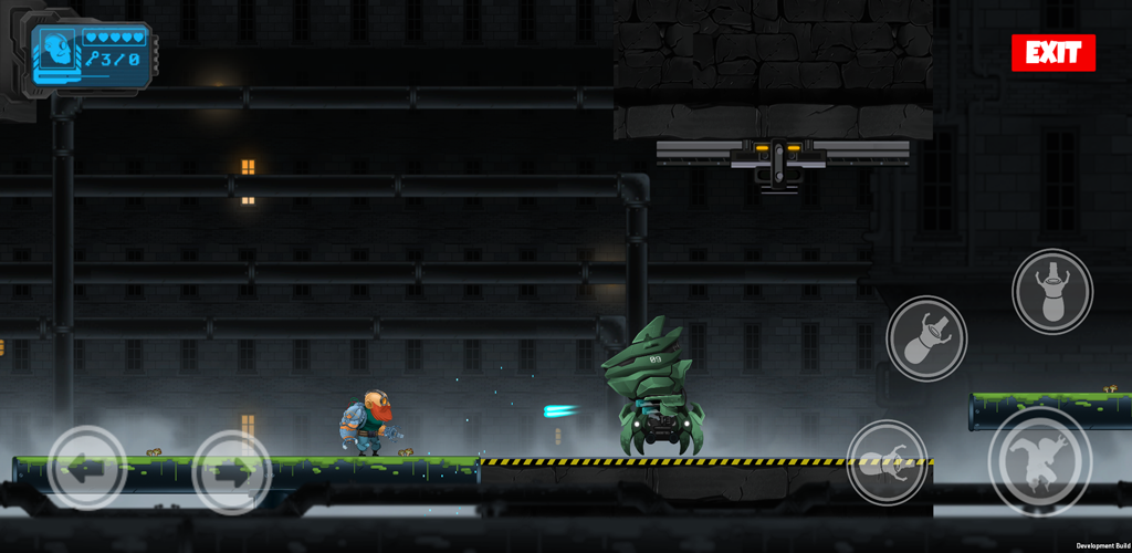 Banner of Guntoss – เกม Side Scroller Cyborg Arm 1.25
