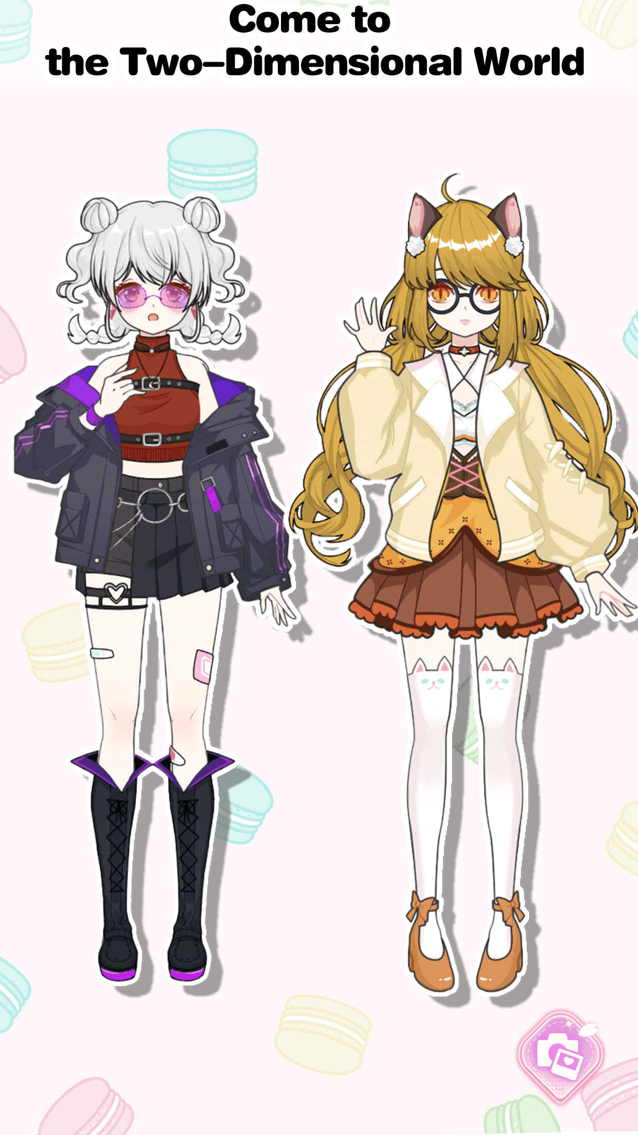 Vlinder Princess Dress Up DIY Game Screenshot