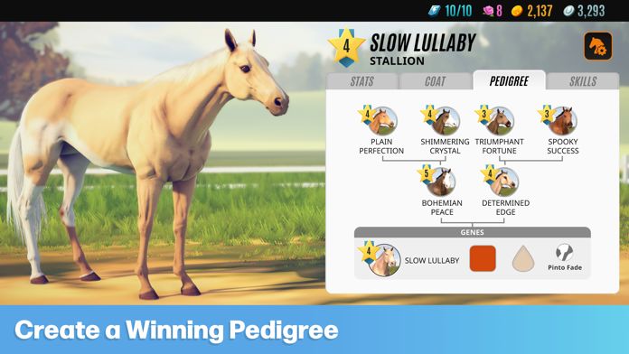 Screenshot of Rival Stars Horse Racing
