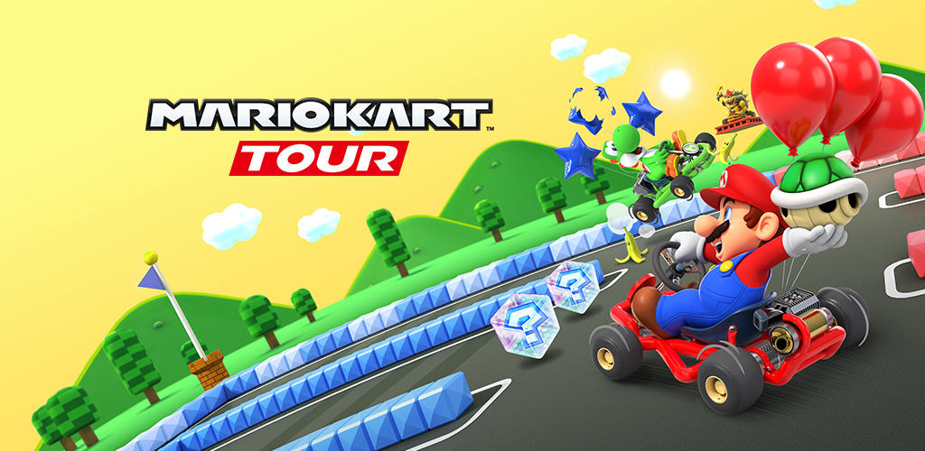 Screenshot of the video of Mario Kart Tour