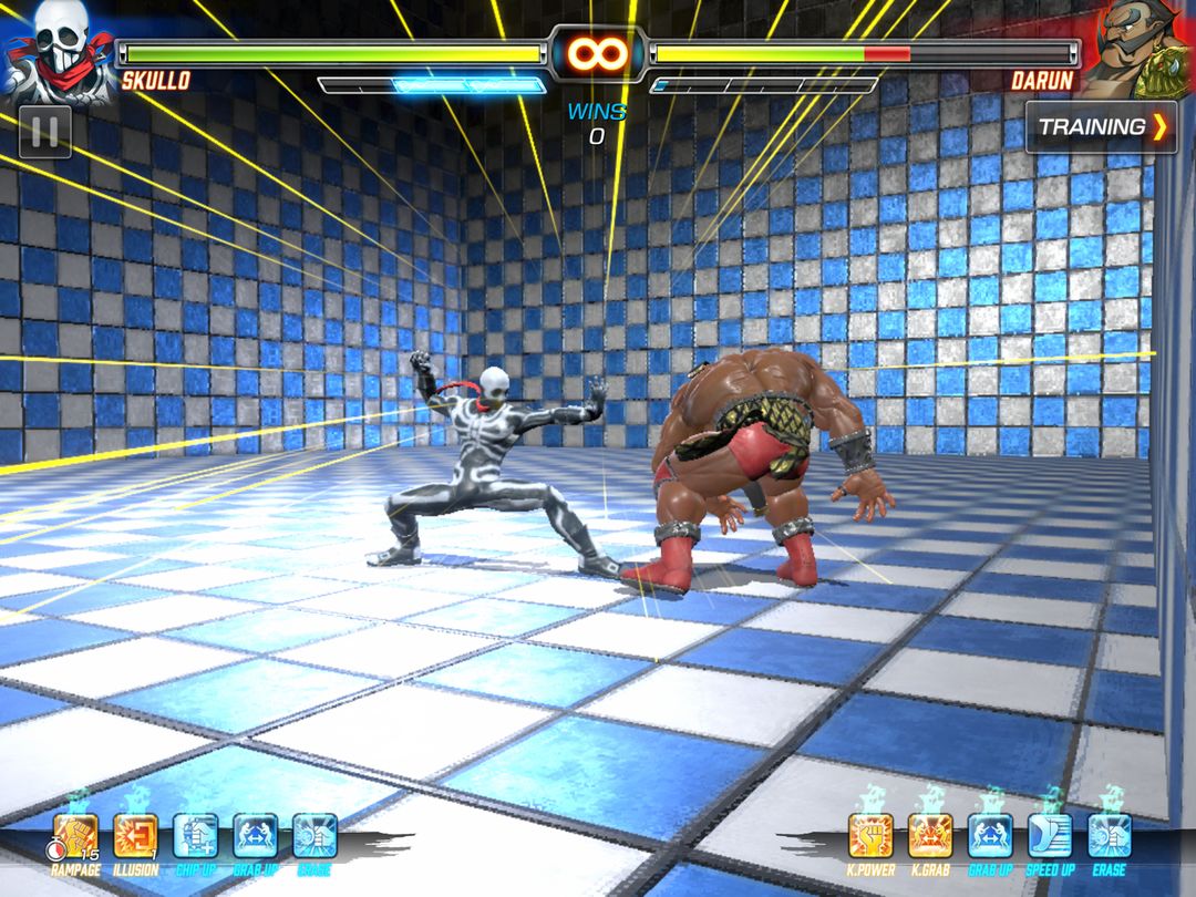 Screenshot of FIGHTING EX LAYER -α