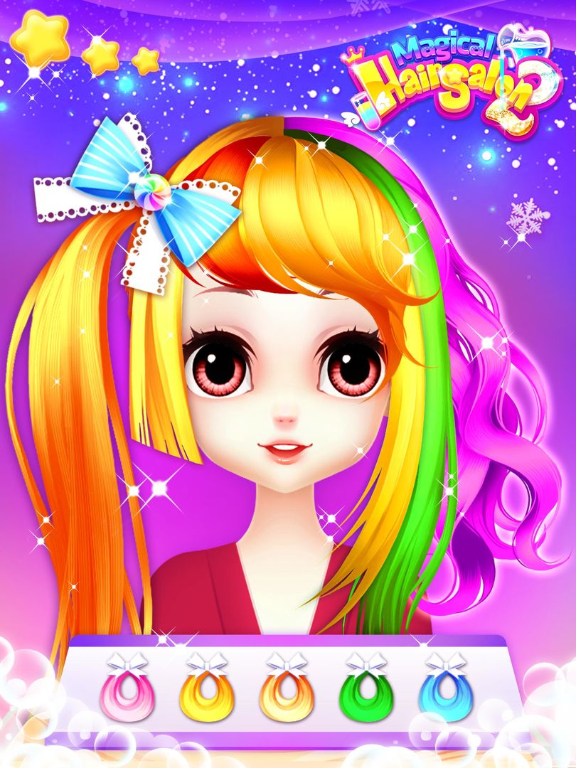 Fashion Hair Salon Games screenshot game