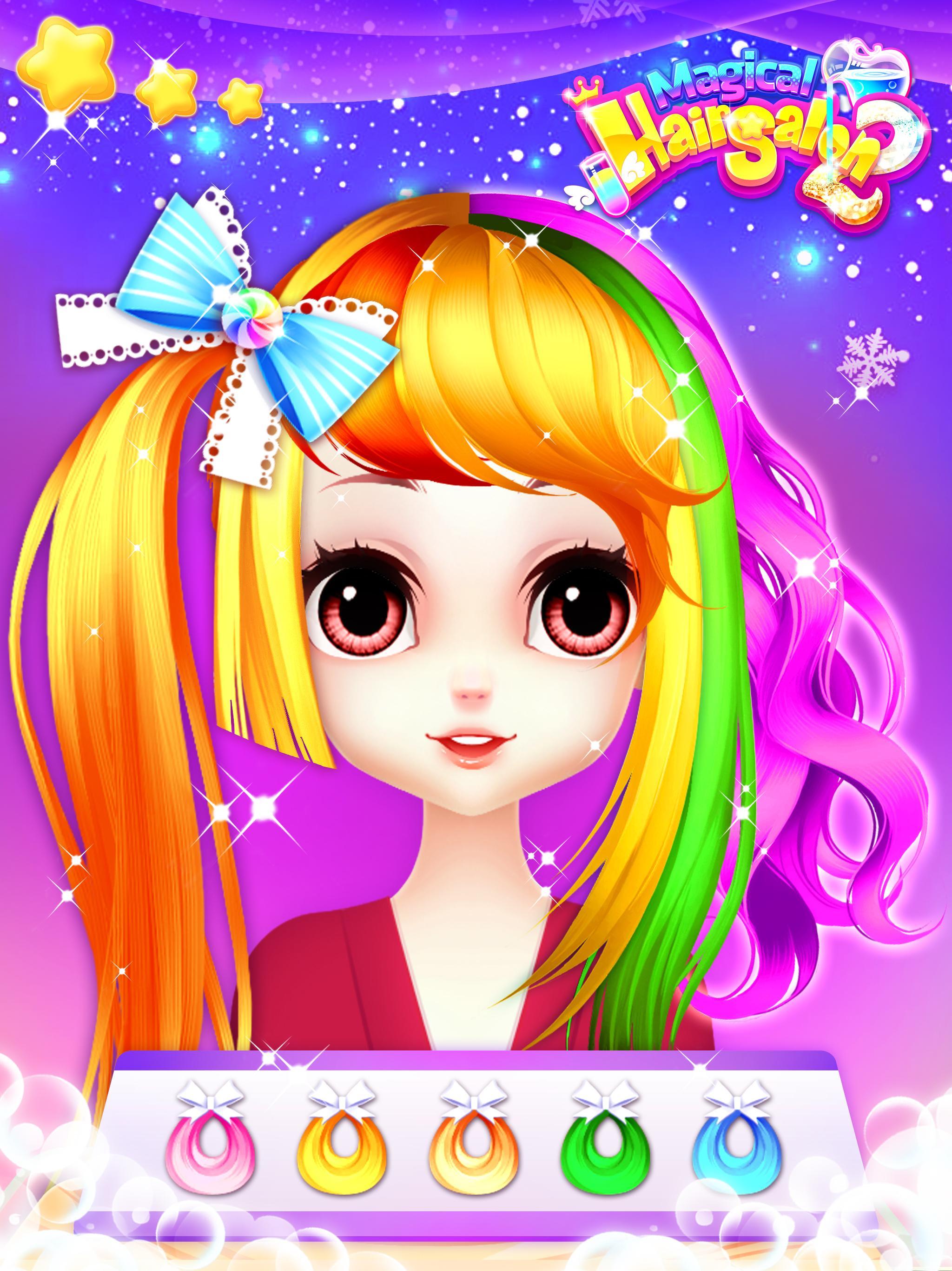 Fashion Hair Salon Games Game Screenshot