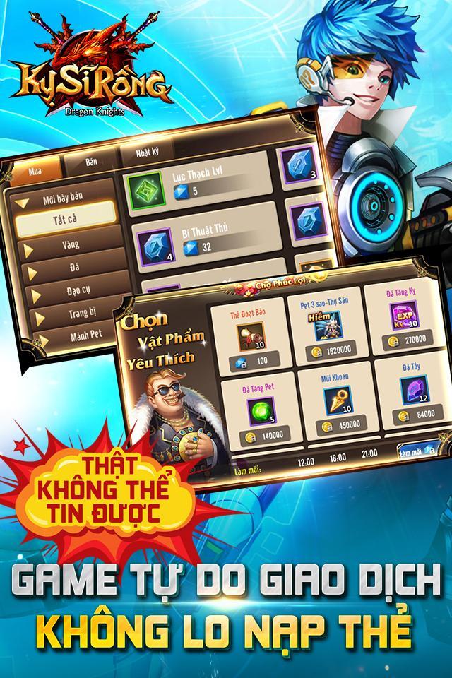 Chiến Binh Huyền Thoại - Kỵ Sĩ Rồng 2.0 Game Screenshot