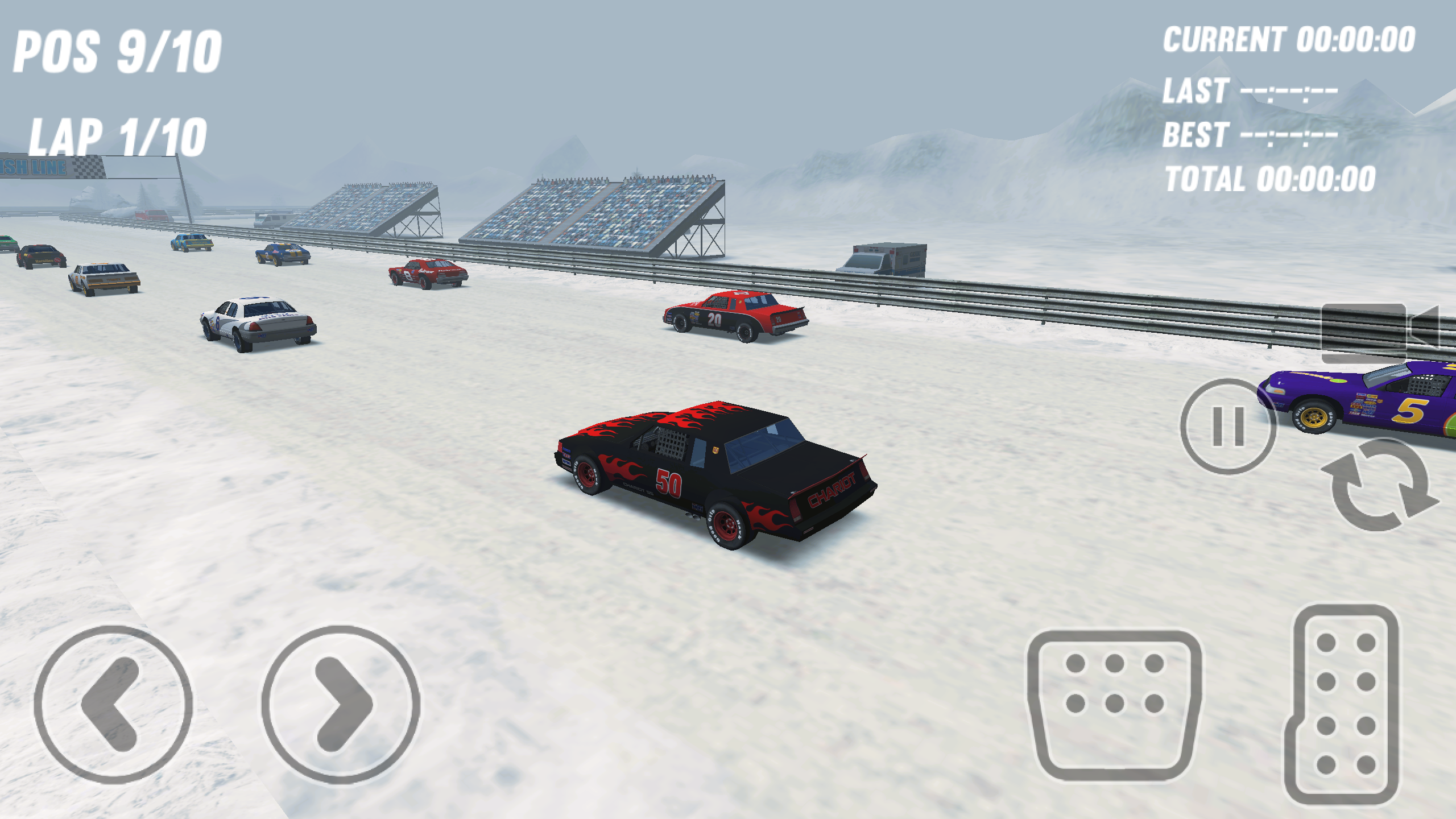 Dirt Track Stock Cars Game Screenshot