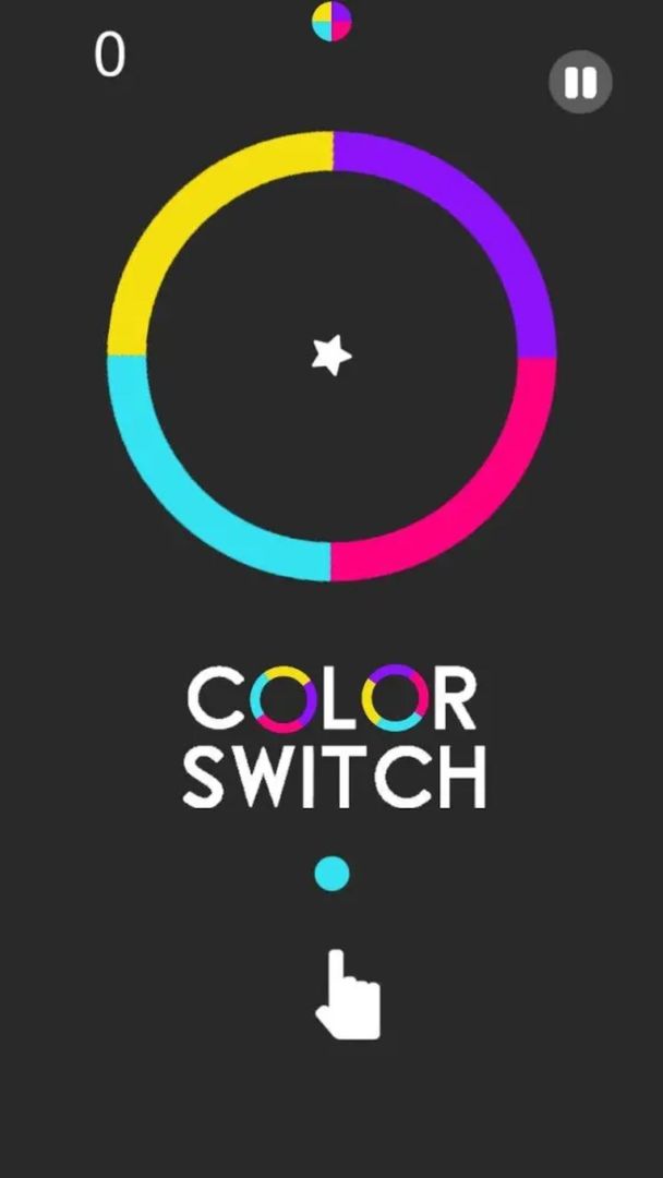 Screenshot of color switch infinity 1096
