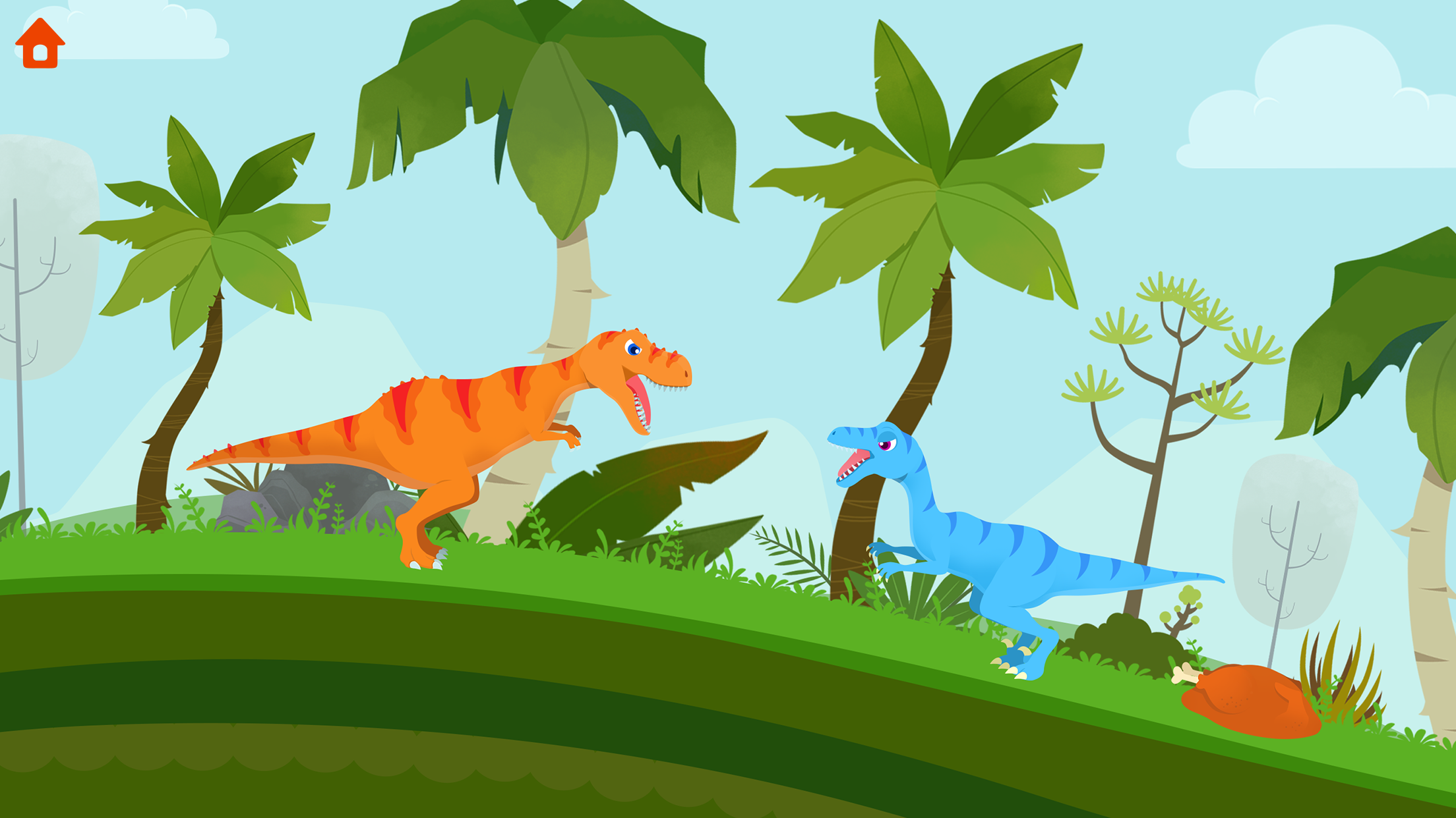 ジュラ紀レスキュー - 恐竜の大冒険子供ゲームのキャプチャ