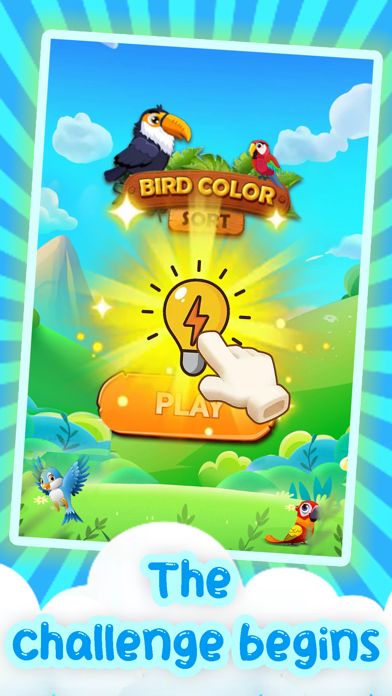 Bird Sort Color Merge Game Screenshot