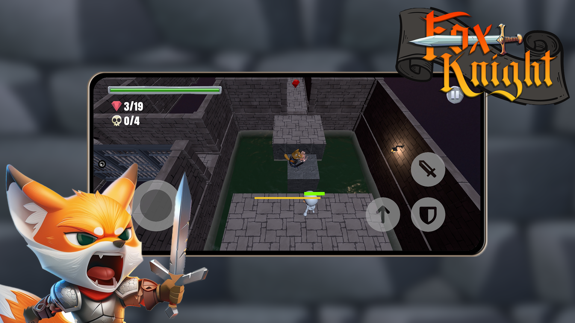 Fox Knight Game Screenshot
