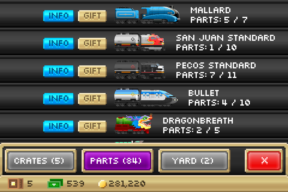 Pocket Trains - Enterprise Sim screenshot game