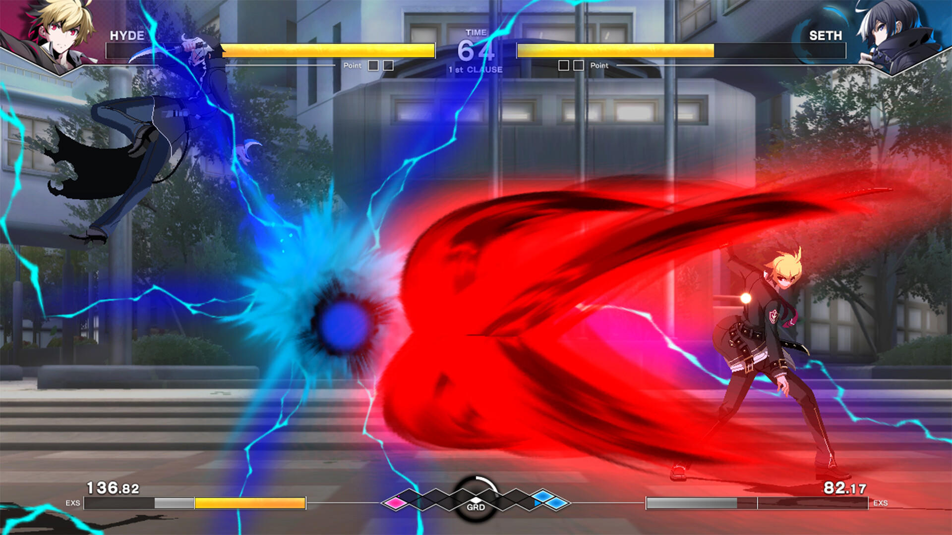 UNDER NIGHT IN-BIRTH II Sys:Celes ภาพหน้าจอเกม