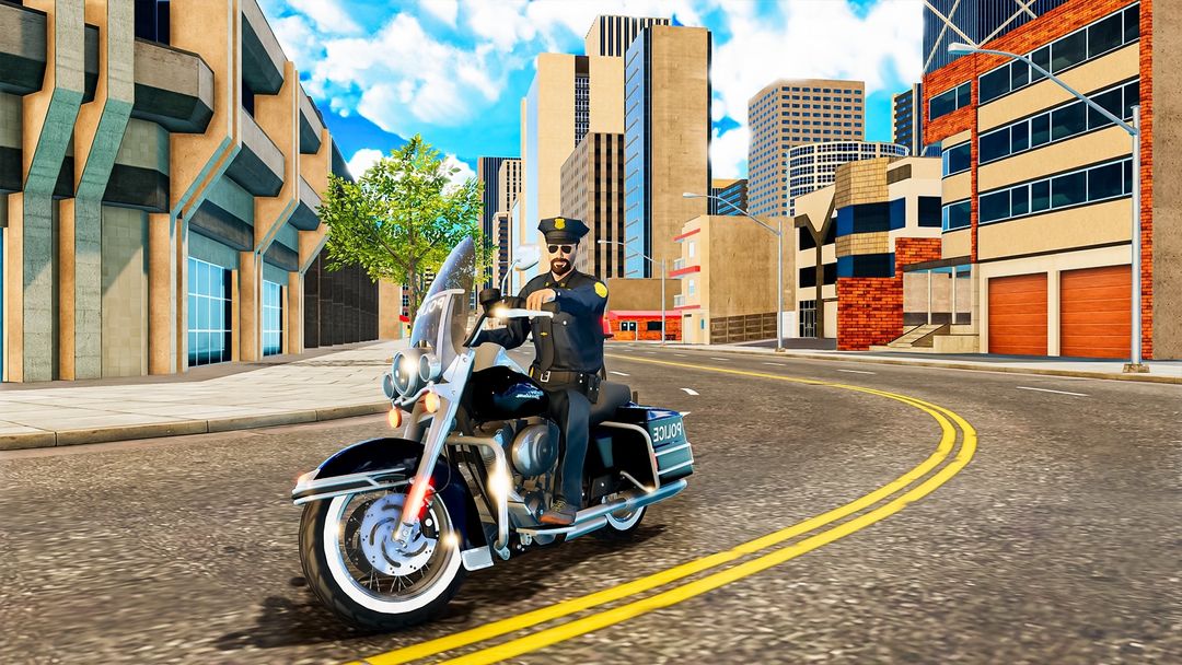 Screenshot of City Crime Police Sim Game