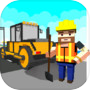 Blocky Highway Road Building