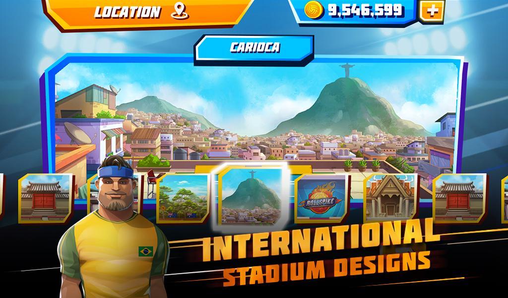 Roll Spike Sepak Takraw ภาพหน้าจอเกม