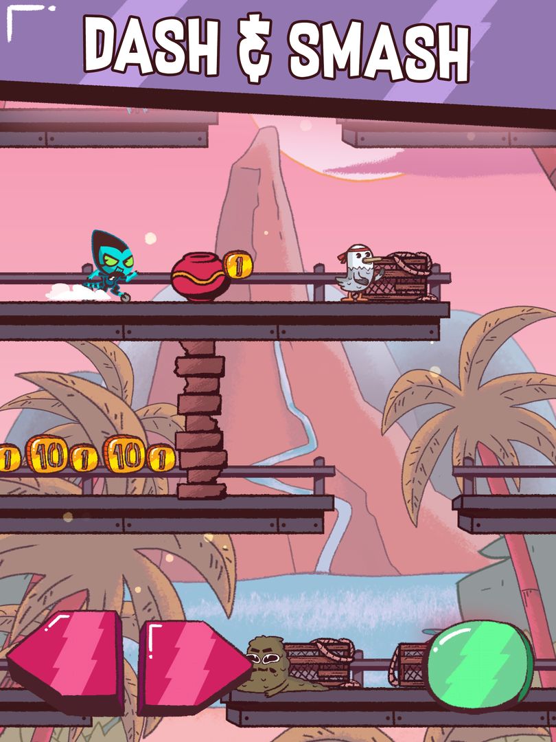 Screenshot of Cartoon Network's Party Dash