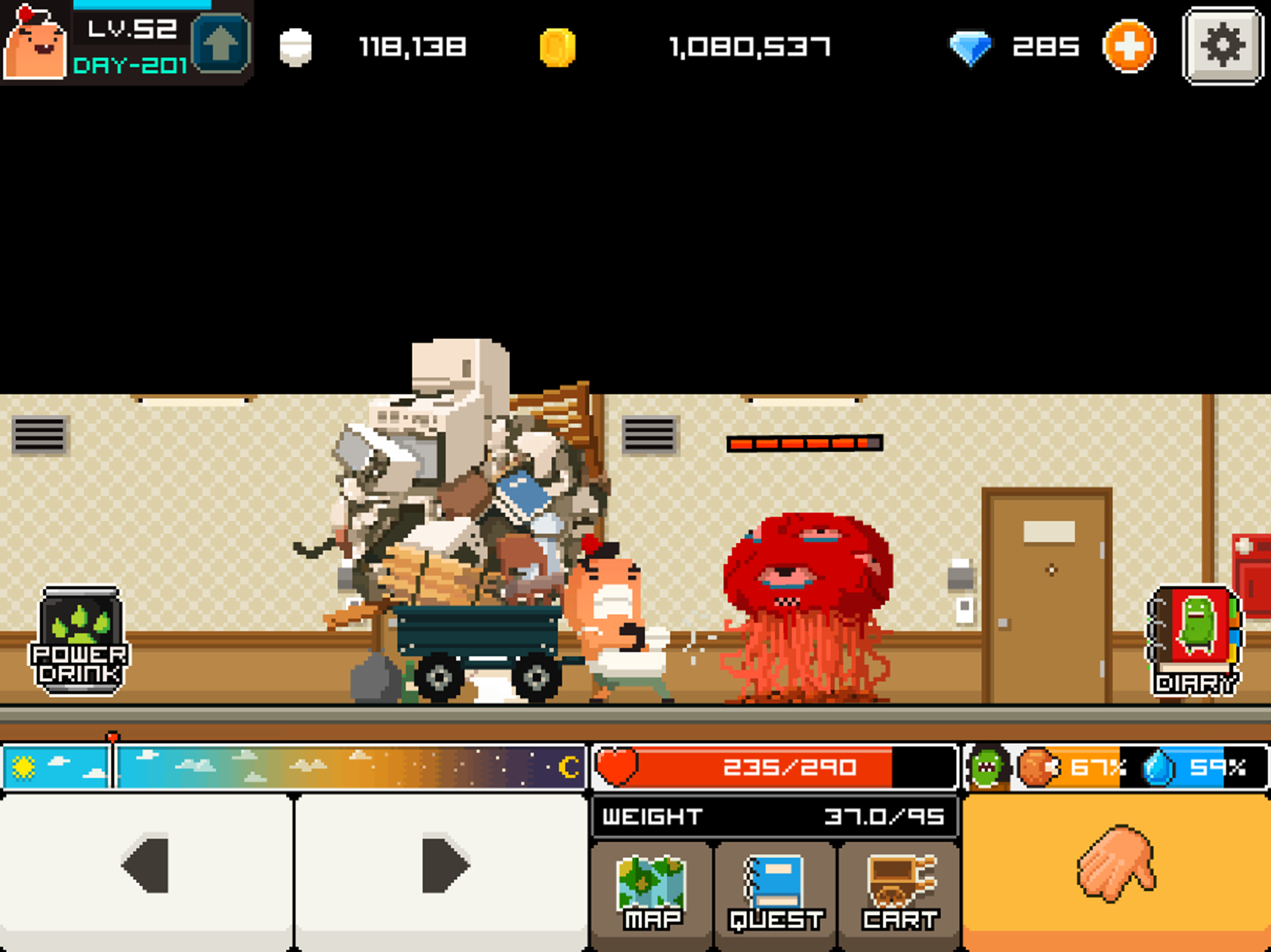 Goodmorning!zombie Game Screenshot