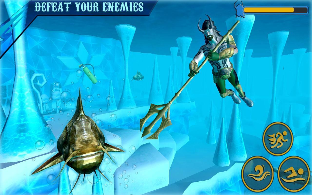 Screenshot of 2299/5000 aqua-man超级英雄冒险：超级英雄游戏