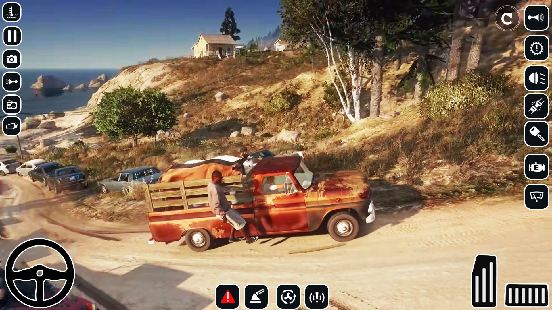 Animal Transport Cargo Truck Game Screenshot