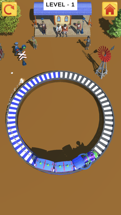 Choo-Choo Train Railroads Game Screenshot