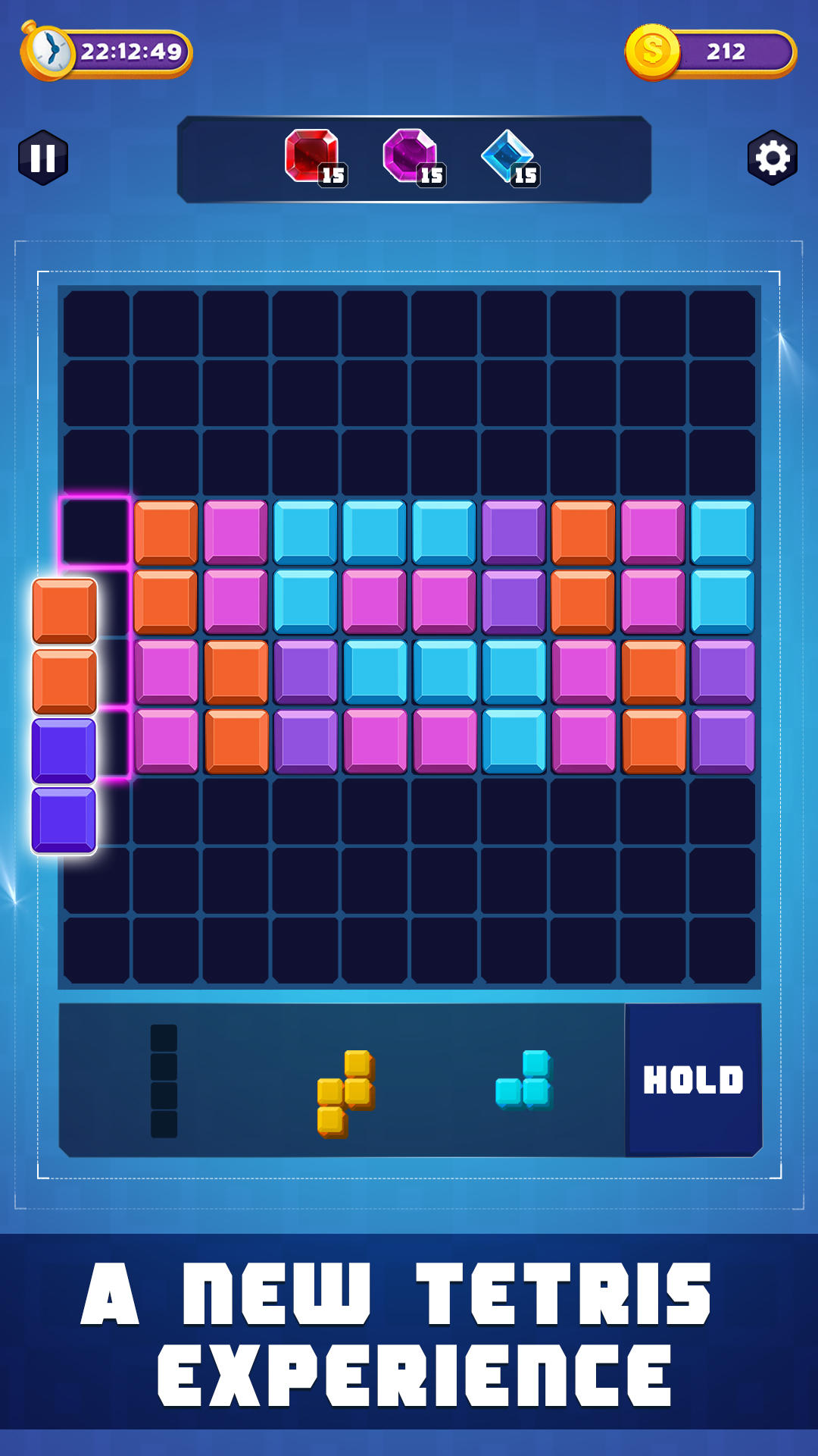 Block Smash Puzzle Block Game Game Screenshot