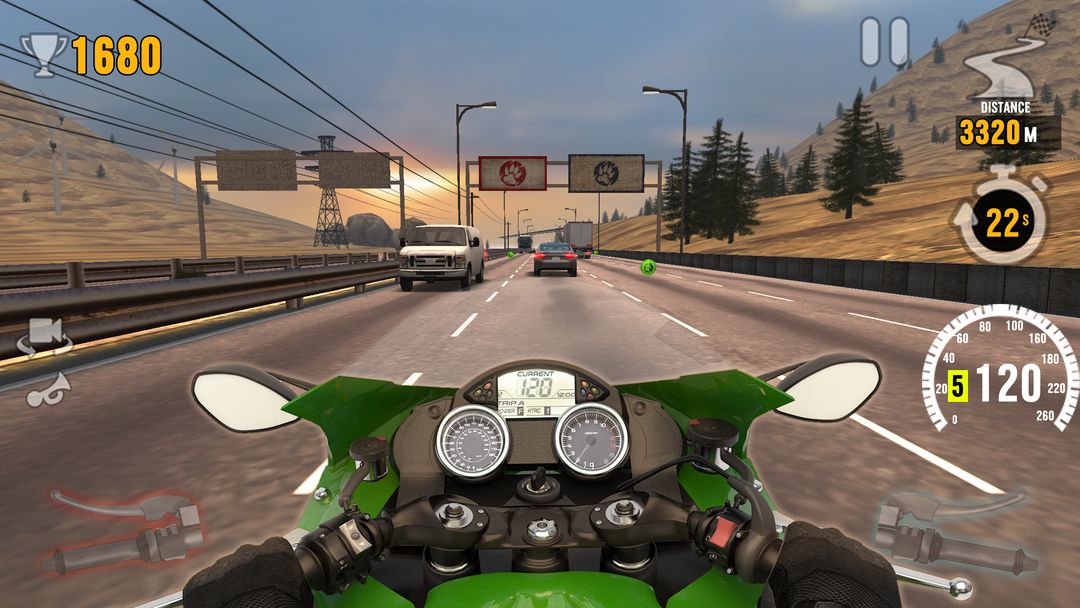 Motor Tour: Biker's Challenge screenshot game