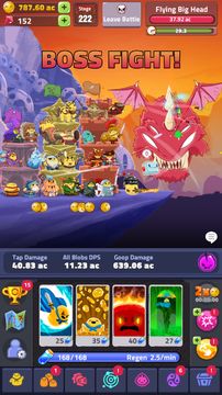 Hopeless Heroes: Tap Attack Game Screenshot